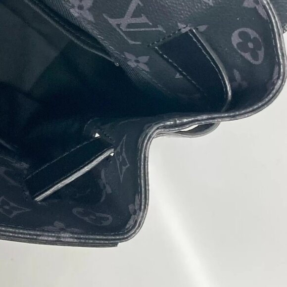 LOUIS VUITTON M44731 MonogramEclipse Steamer PM Bag Hand Bag - Picture 3 of 16